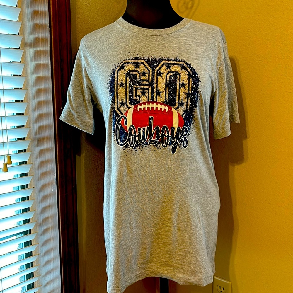 Dallas Cowboys vinyl tee 🩶💙🤍🏈